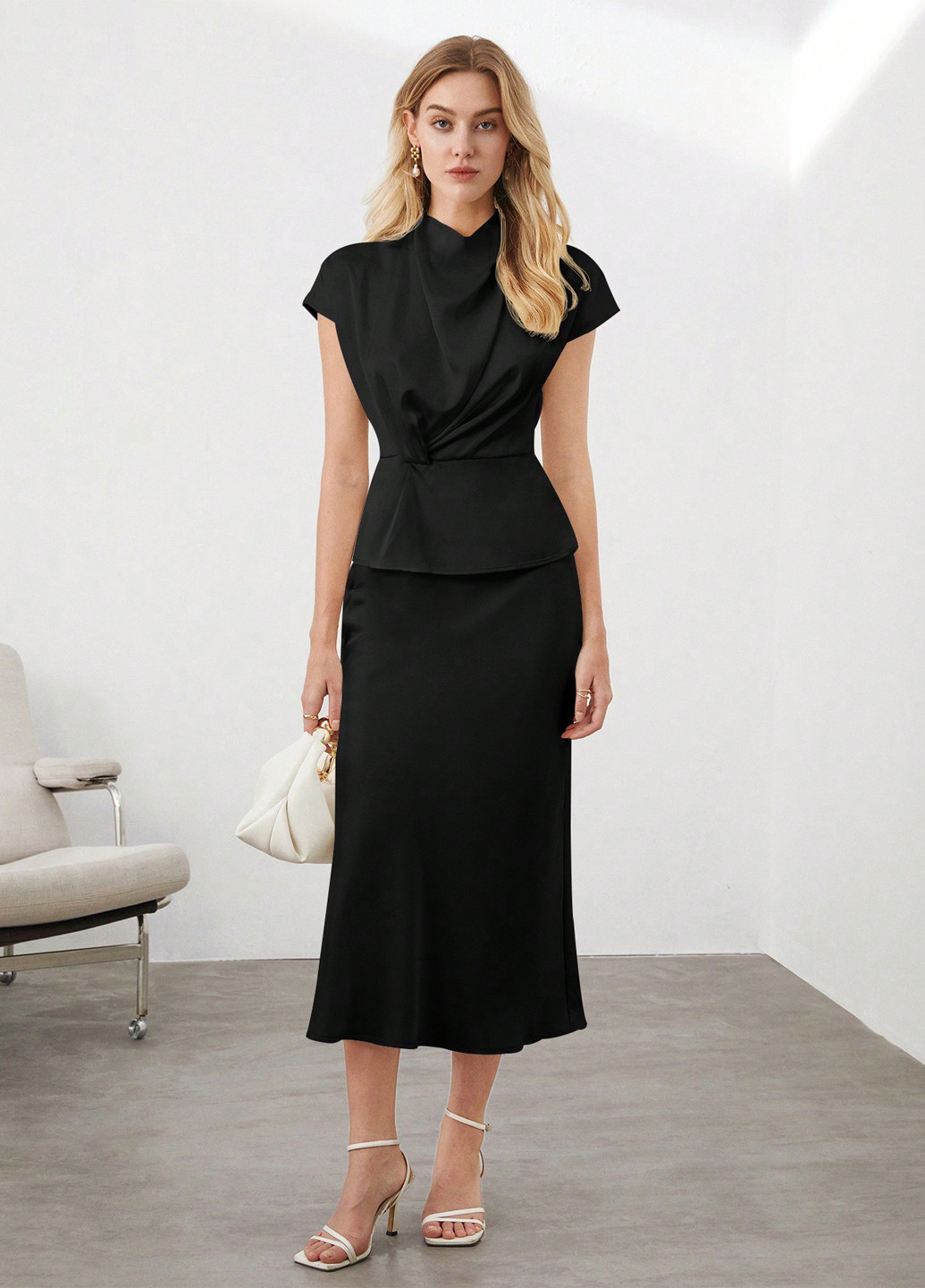 Костюм (блуза, юбка) SHEIN (316506179)