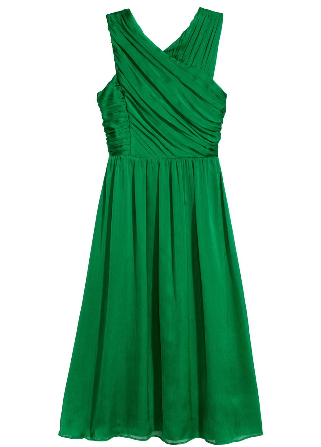 Зелена кежуал платье H&M однотонна