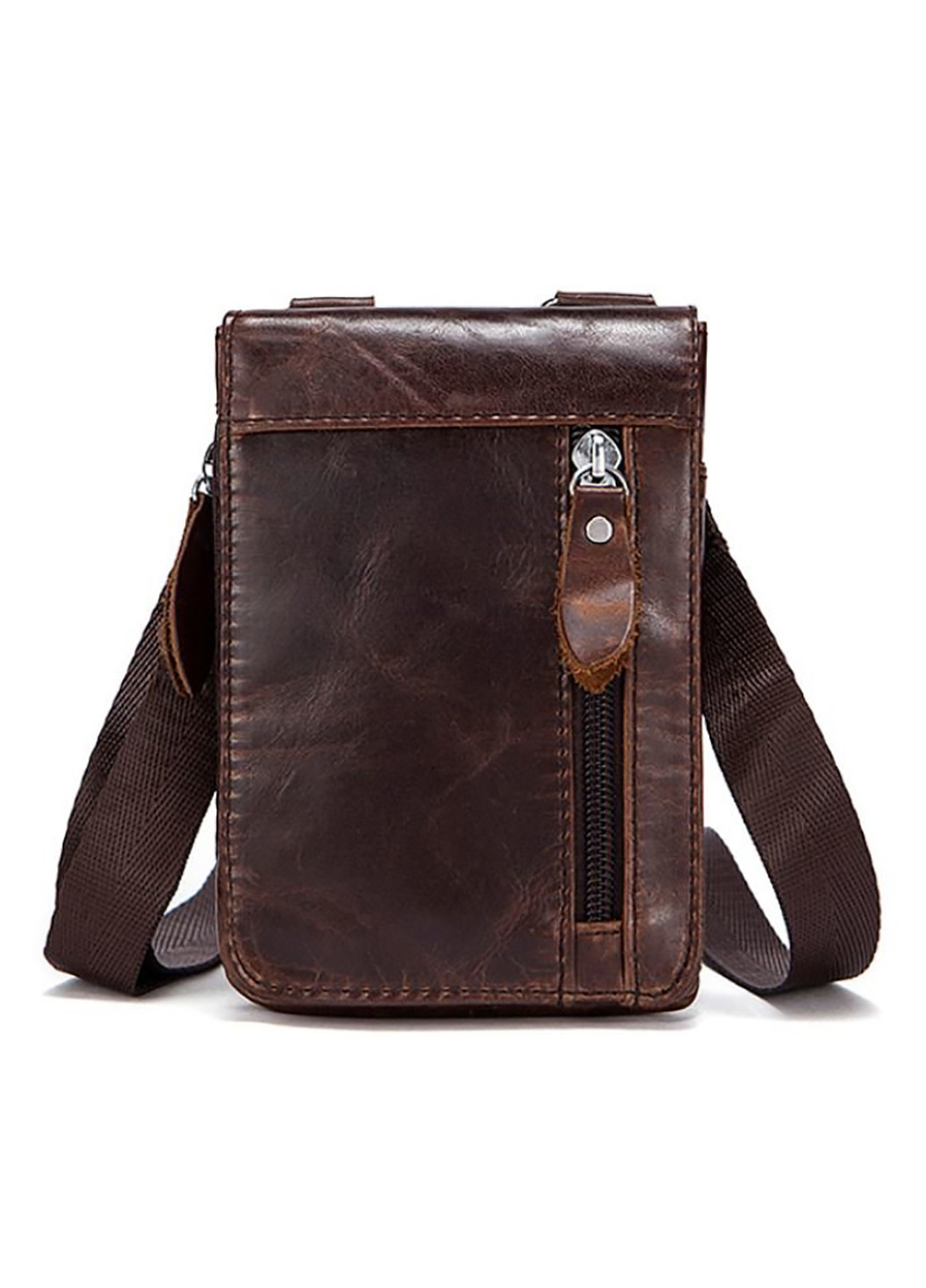 Мужская кожаная сумка 11х15,5х2 см Vintage (229460922)