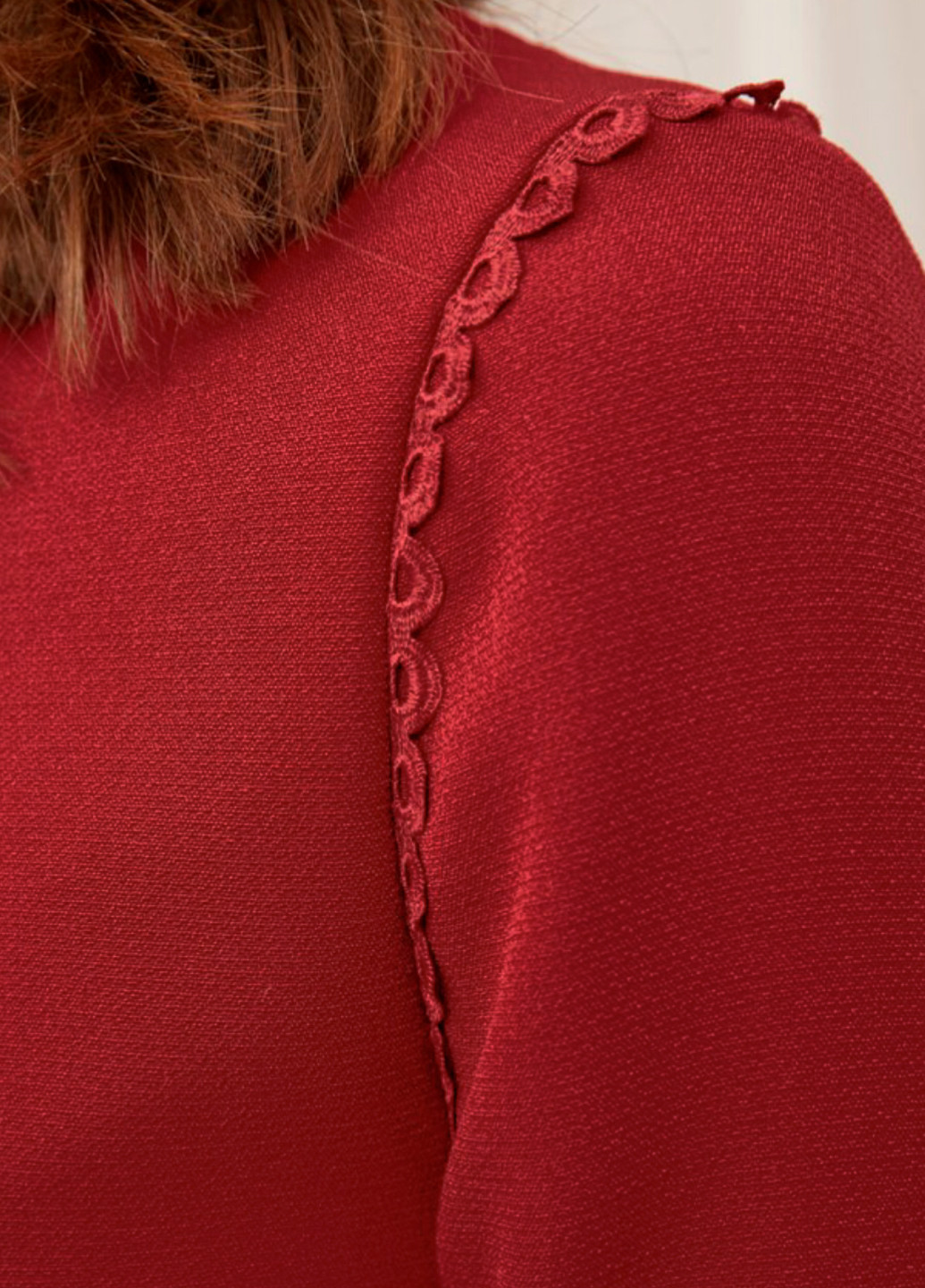 Бордова вечірня жіноча коктельна сукня Keepsake однотонна