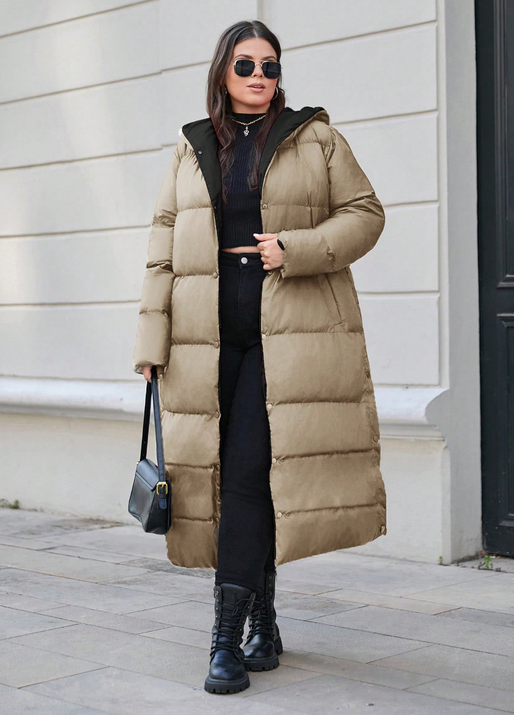 Бежевая демисезонная куртка SHEIN