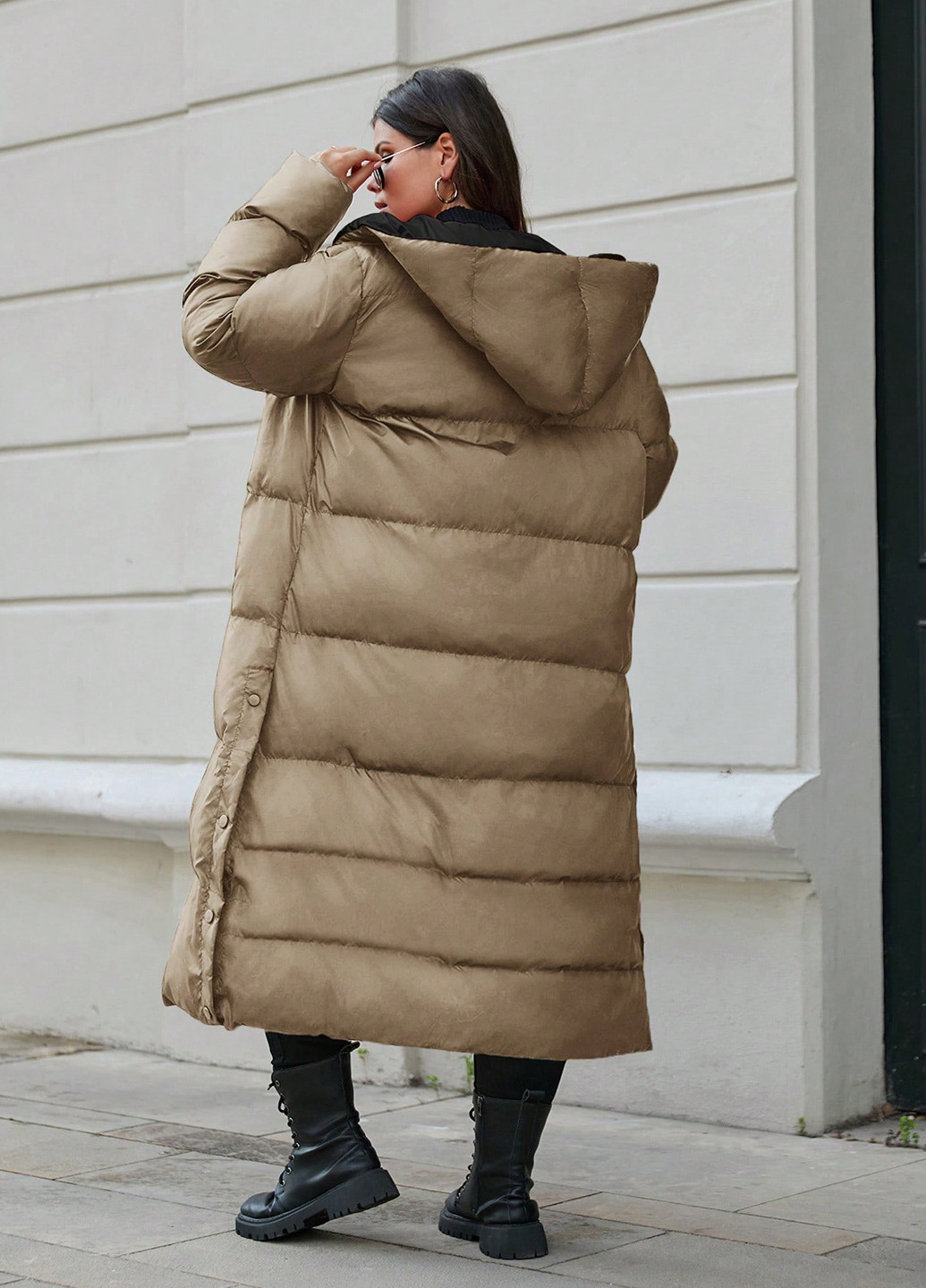 Бежевая демисезонная куртка SHEIN