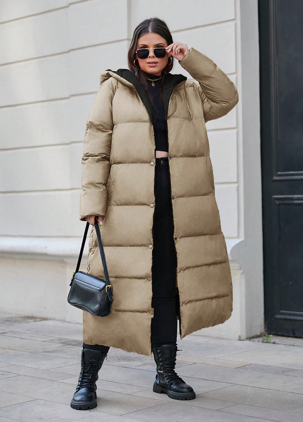 Бежевая демисезонная куртка SHEIN