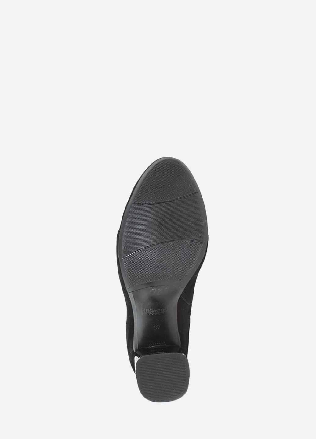 Осенние ботинки rk606-11 черный Kseniya из натуральной замши