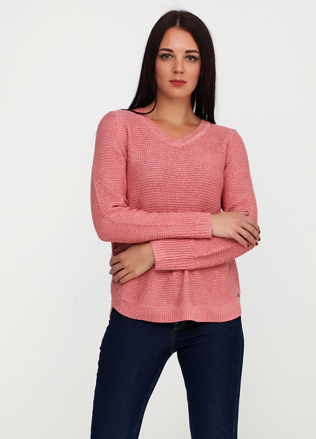 Рожевий демісезонний пуловер пуловер Cecil