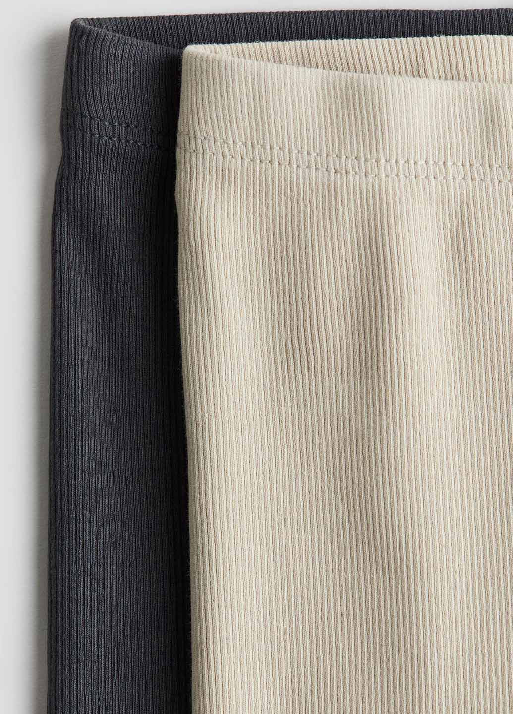 Комбинированные демисезонные леггинсы (2 шт.) H&M