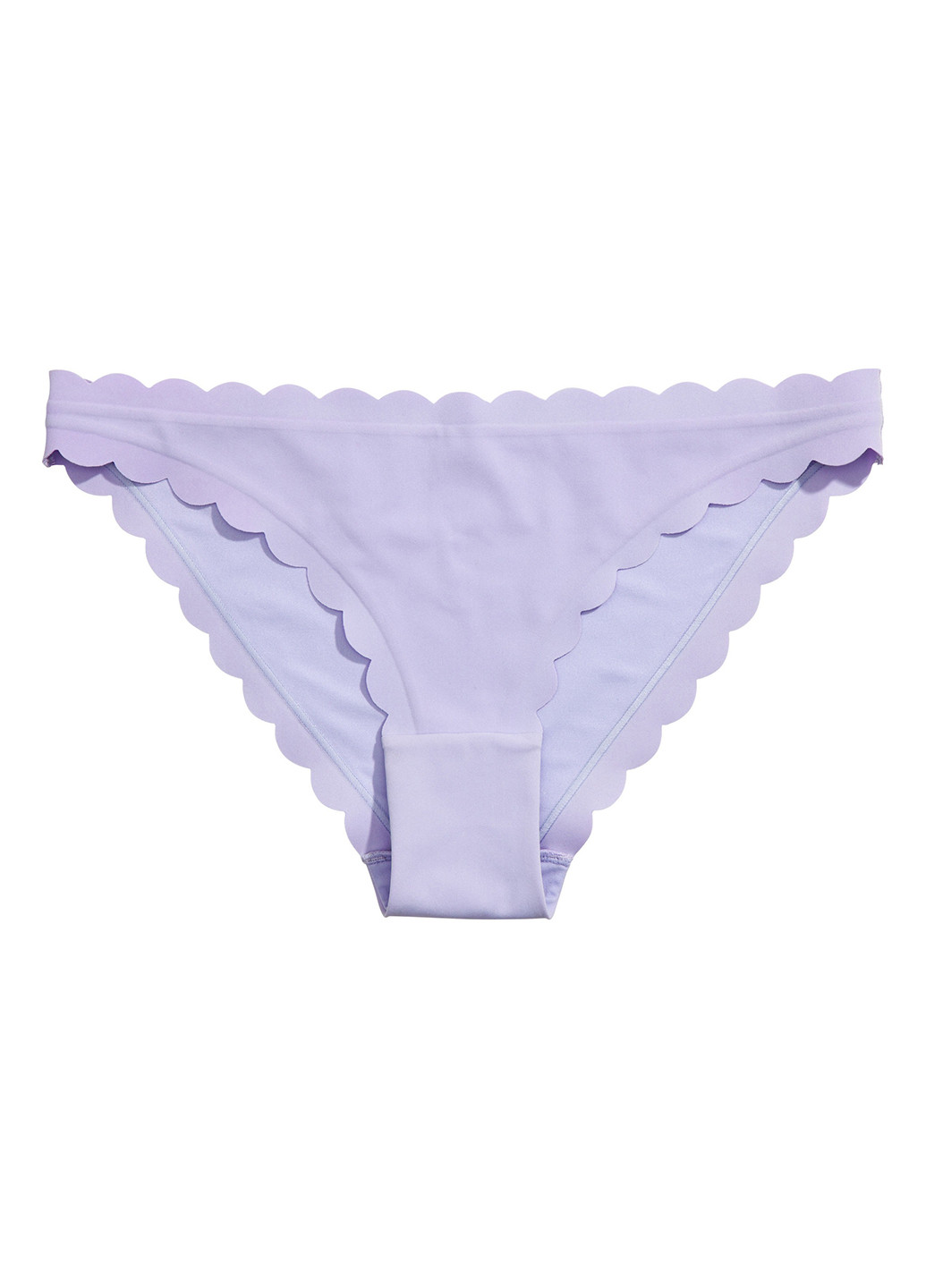 Лавандовые купальные трусики-плавки однотонные H&M