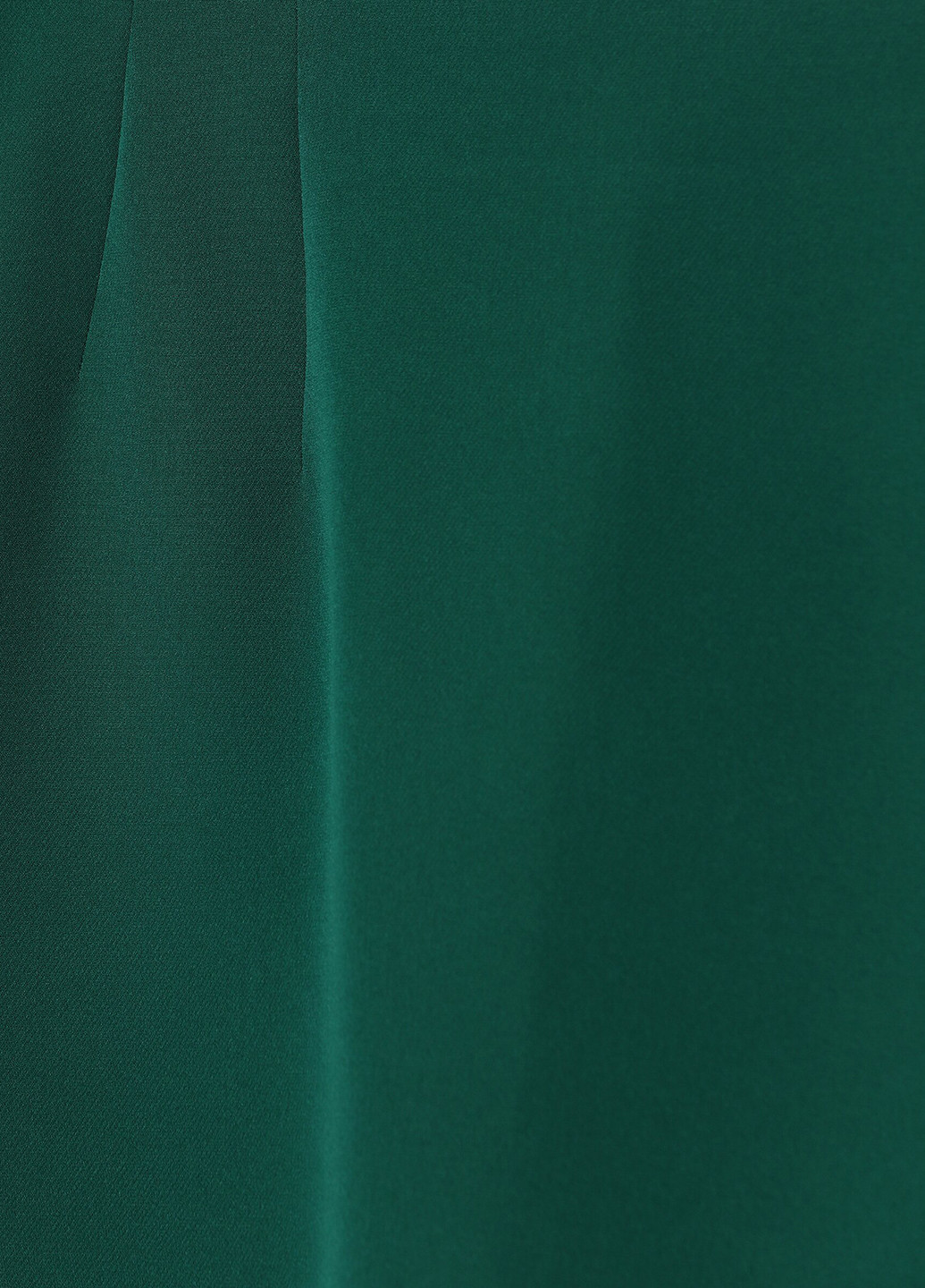 Изумрудная кэжуал однотонная юбка Lefties