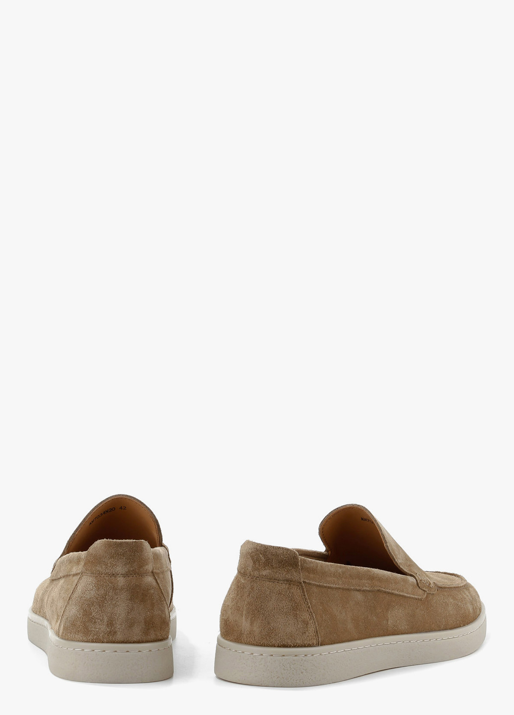 Бежевые мокасины Le'BERDES