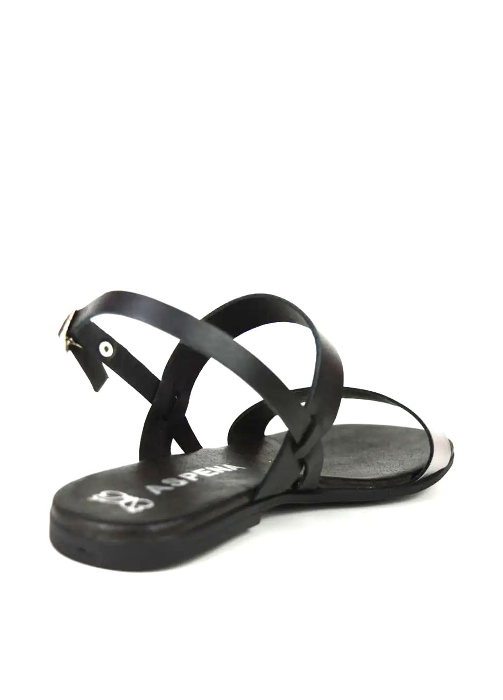 Черные босоножки Aspena с ремешком