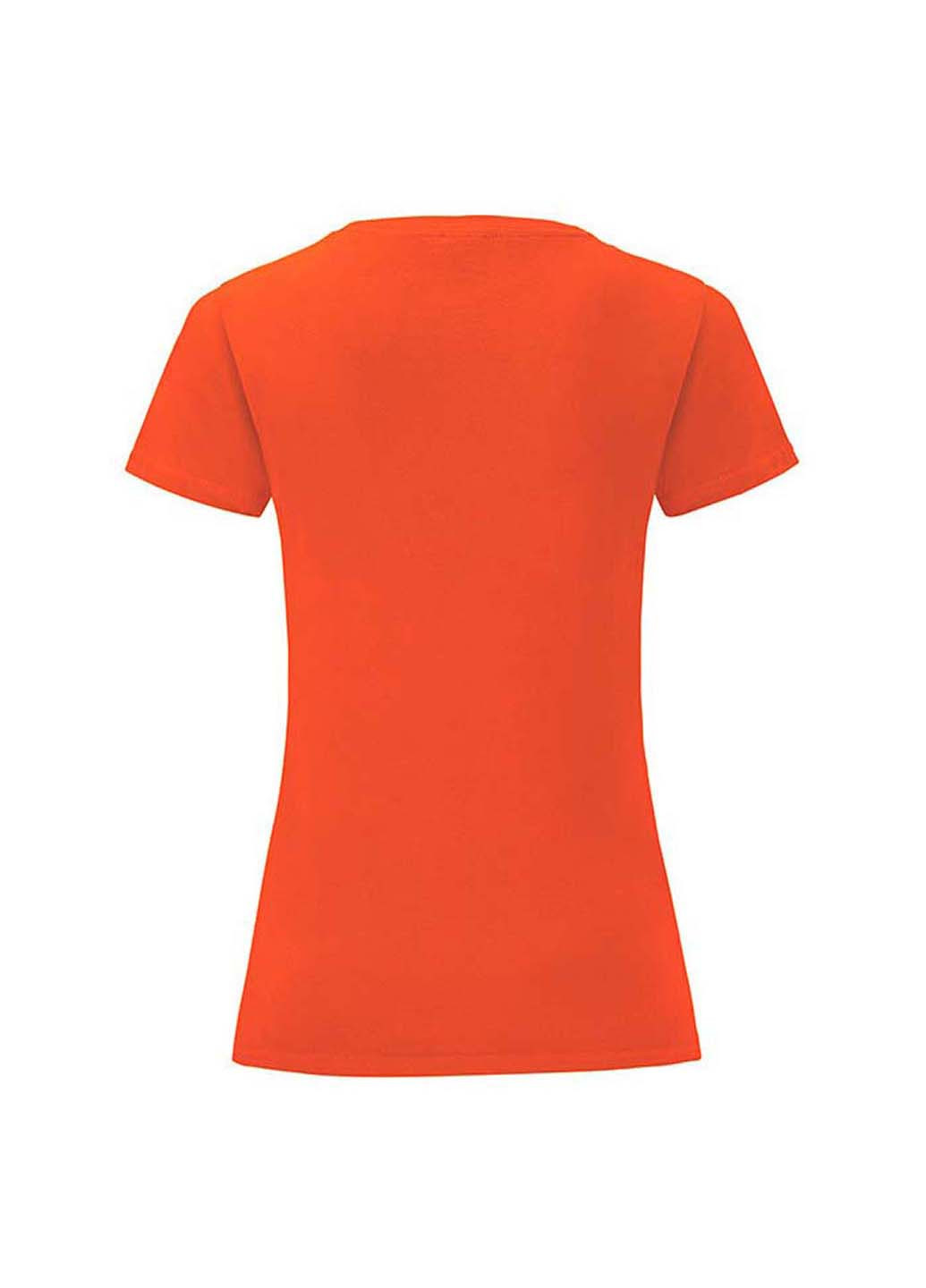 Оранжевая демисезон футболка Fruit of the Loom 0614320FRXL