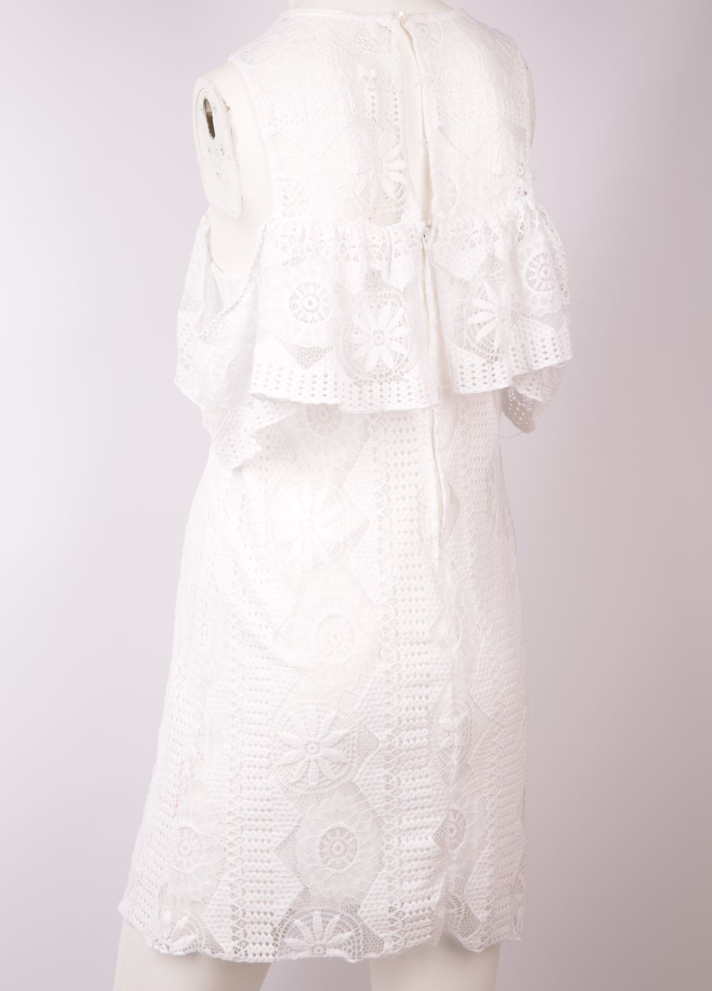 Белое кэжуал платье Asos однотонное