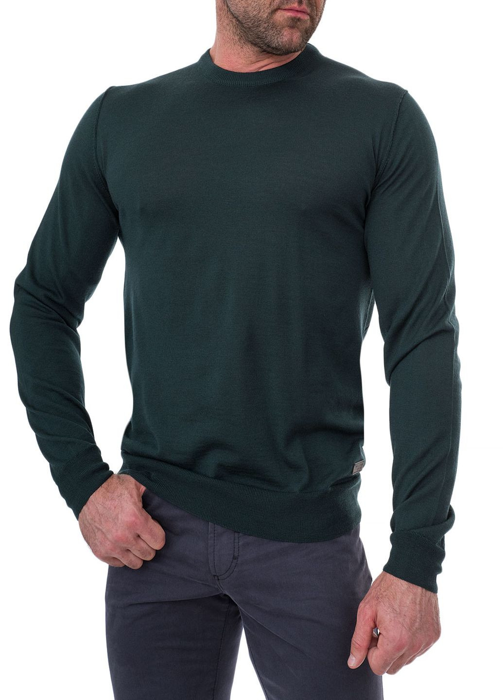 Зеленый зимний джемпер Trussardi Jeans