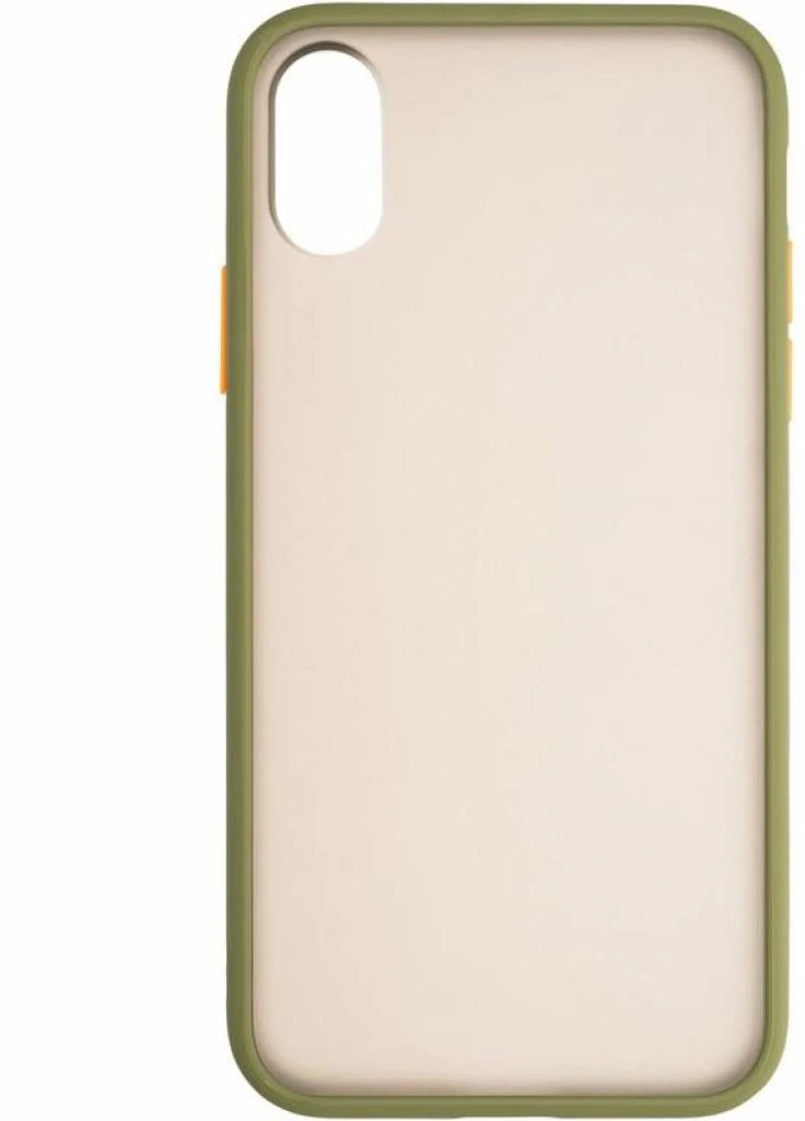 Чохол для мобільного телефону (смартфону) Bumper Mat Case for iPhone X / XS Green (00000080165) Gelius (201493180)