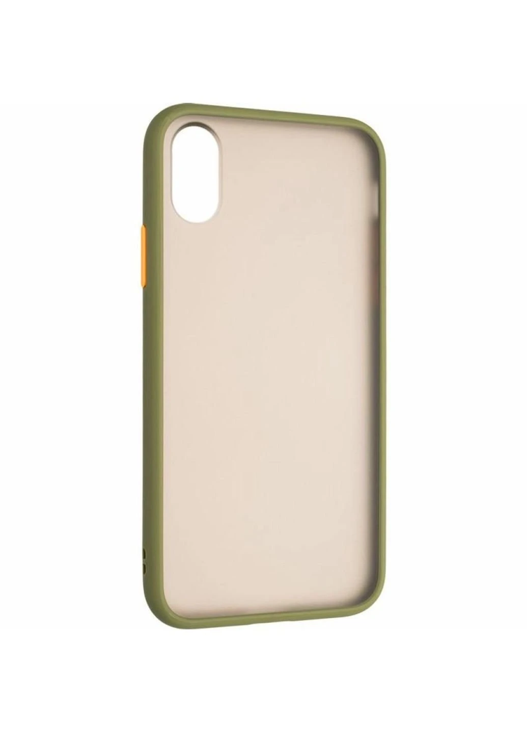 Чохол для мобільного телефону (смартфону) Bumper Mat Case for iPhone X / XS Green (00000080165) Gelius (201493180)