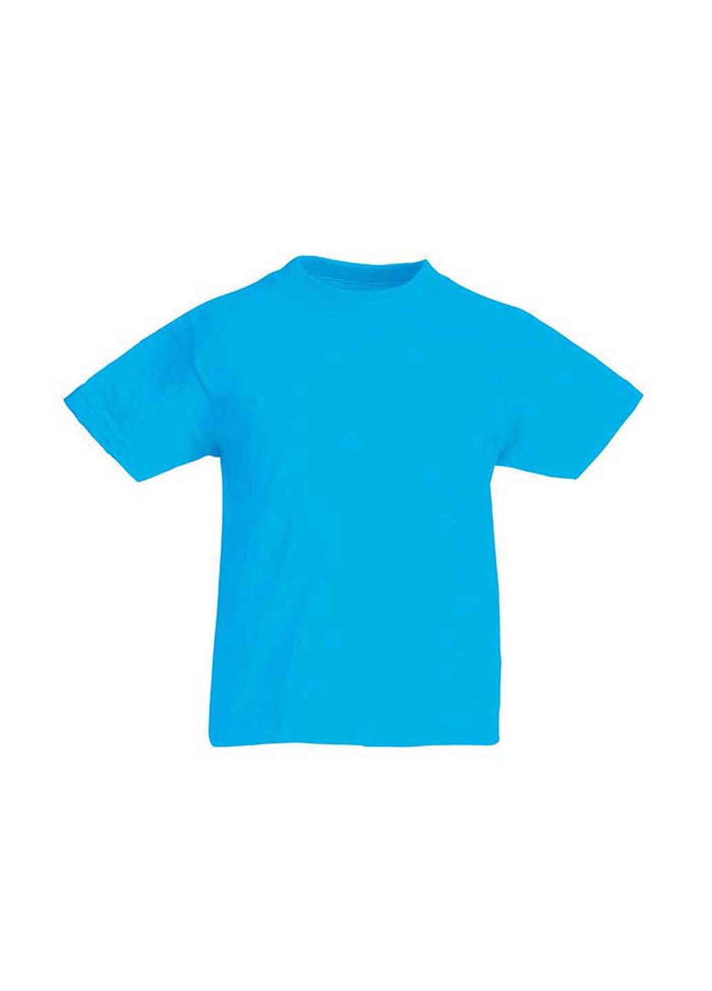 Блакитна демісезонна футболка Fruit of the Loom D0610190ZU164