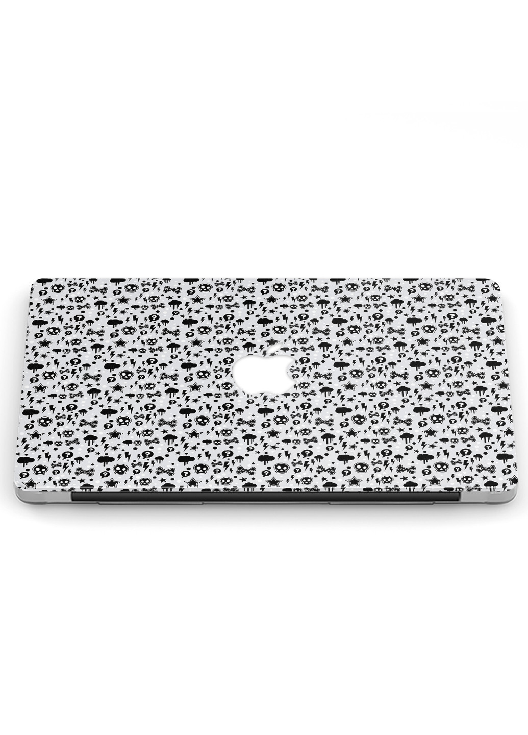 Чехол пластиковый для Apple MacBook Air 13 A1466 / A1369 Паттерн черепа (Skull pattern) (6351-2449) MobiPrint (218867488)