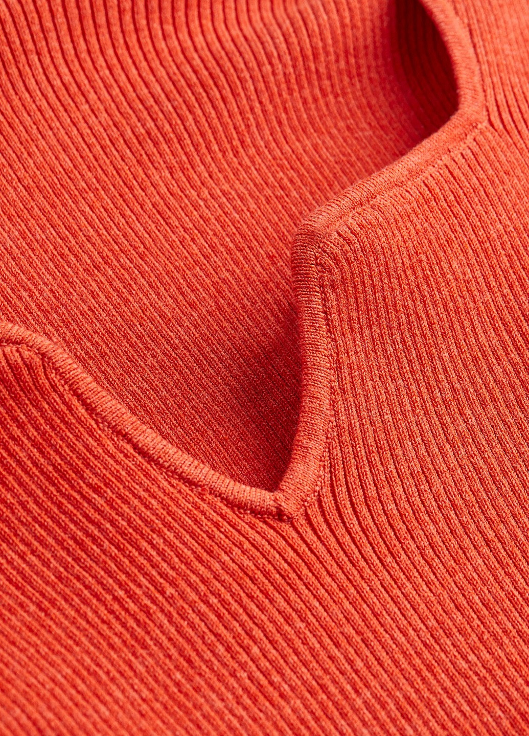 Оранжевый демисезонный свитер H&M