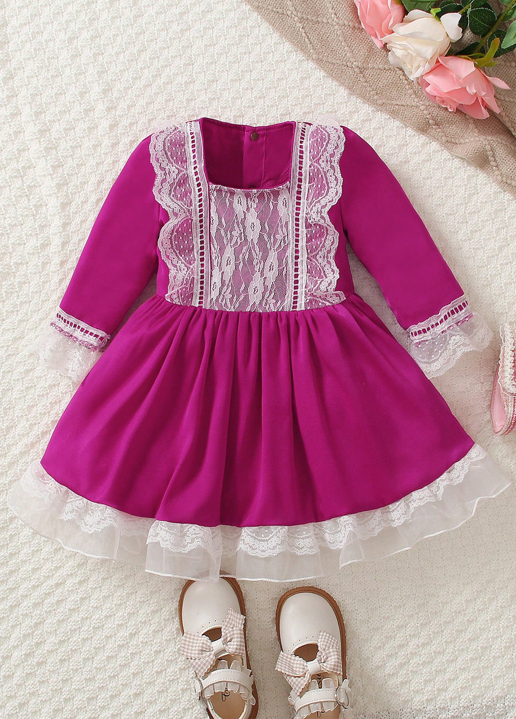 Розовое платье SHEIN (316821055)