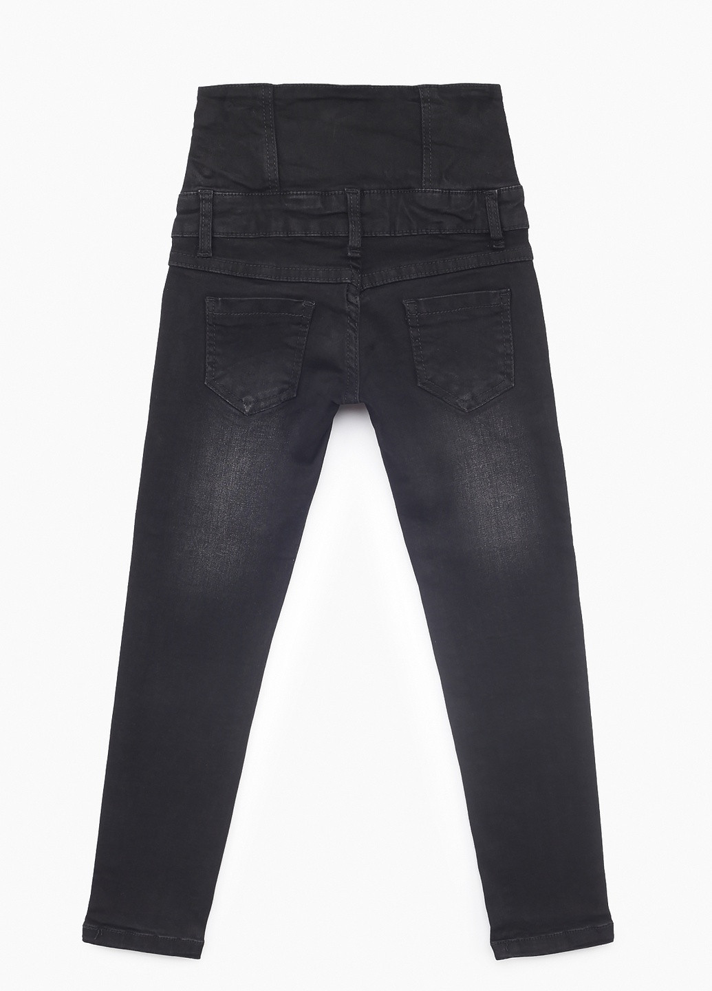 Черные демисезонные джинсы Grace