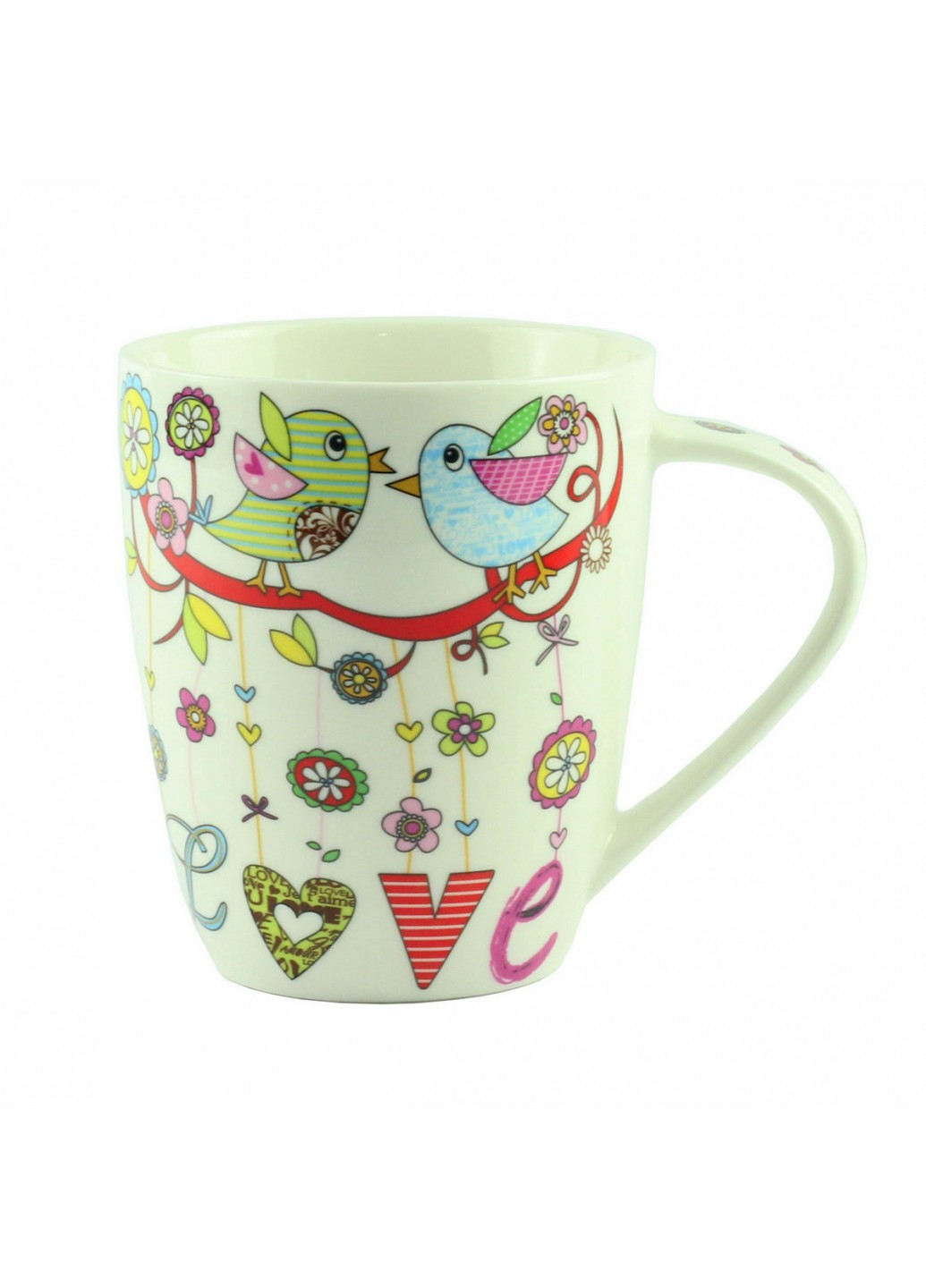 Чашка "Mug bird love"; 10 см G.Wurm (210767076)