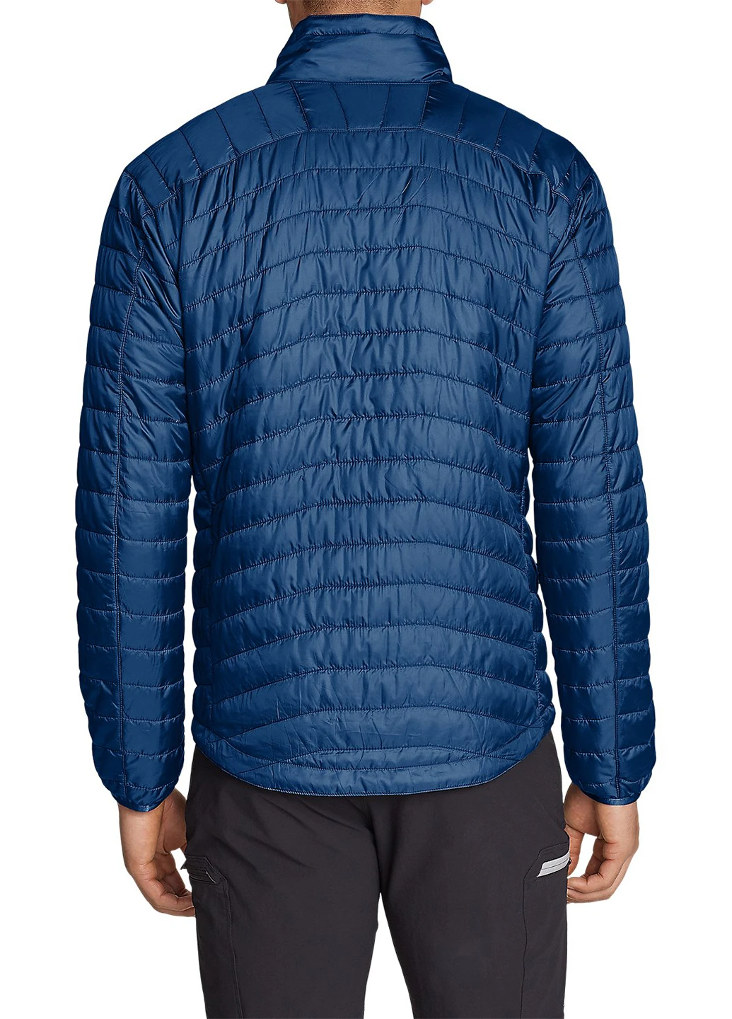 Светло-синяя зимняя куртка Eddie Bauer