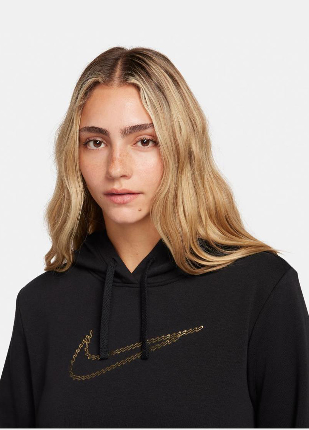 Худи FB8763-010 Nike W NSW PE CLB FLC (319358953)