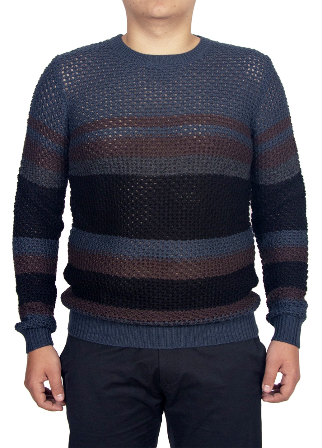 Комбинированный зимний свитер Antony Morato