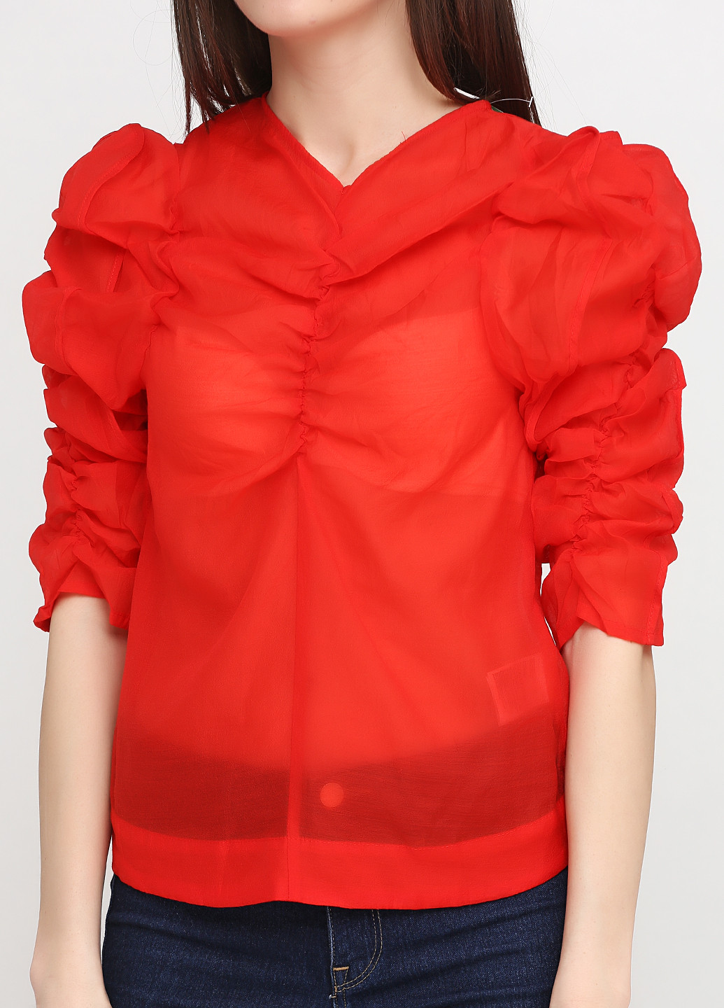 Червона блуза H&M