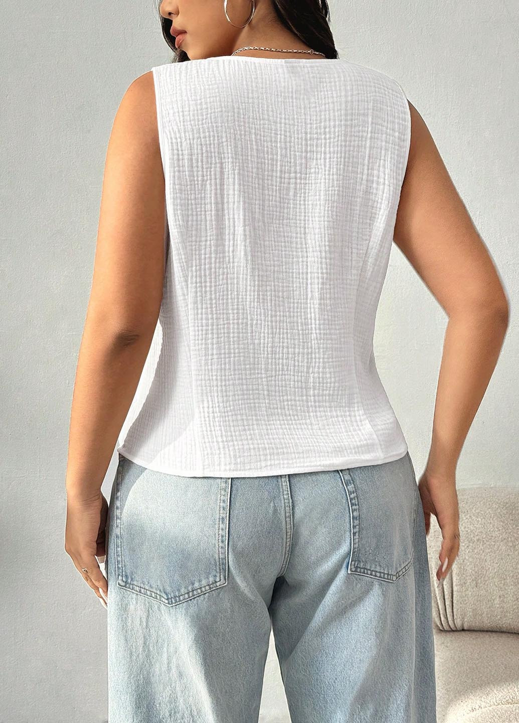 Белая блуза SHEIN