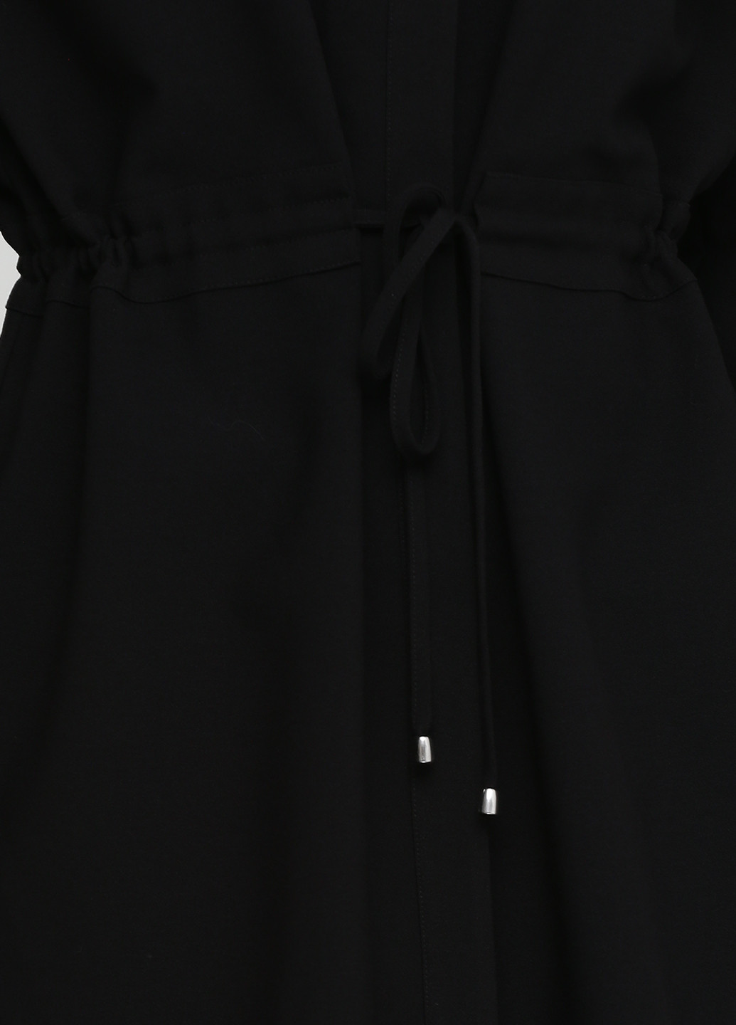 Черное кэжуал платье Friendtex однотонное