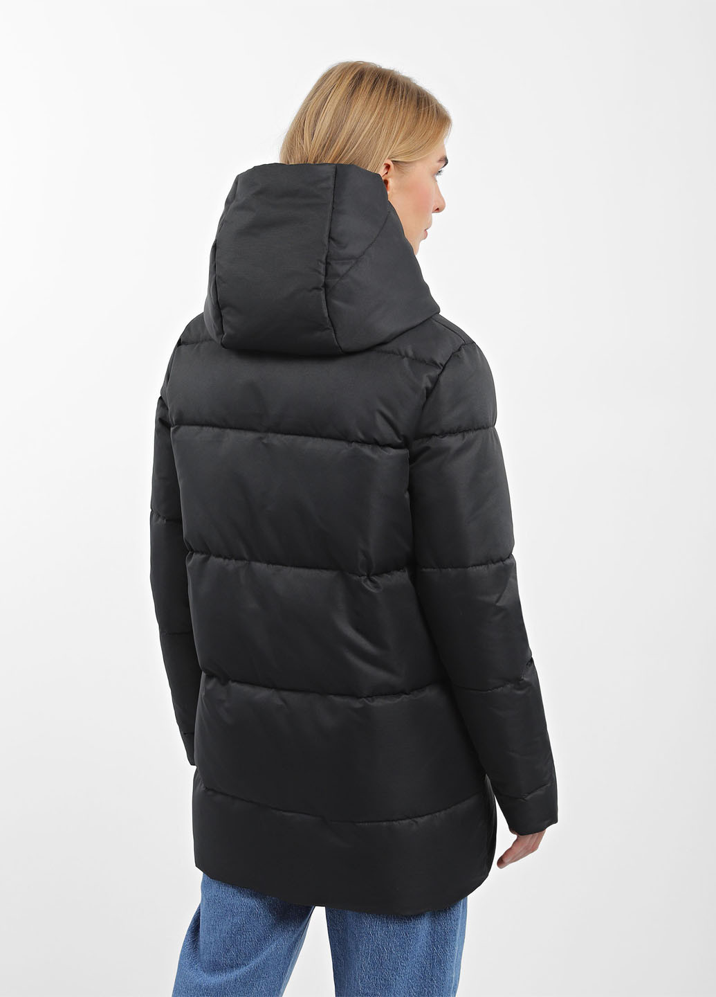 Черная зимняя куртка Braska 91-203/301