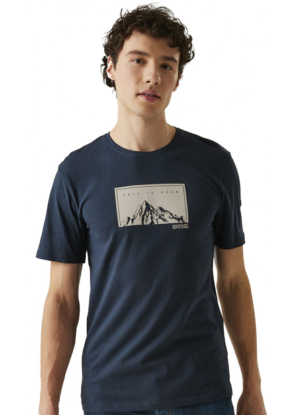Темно-синя футболка Regatta Cline IX
