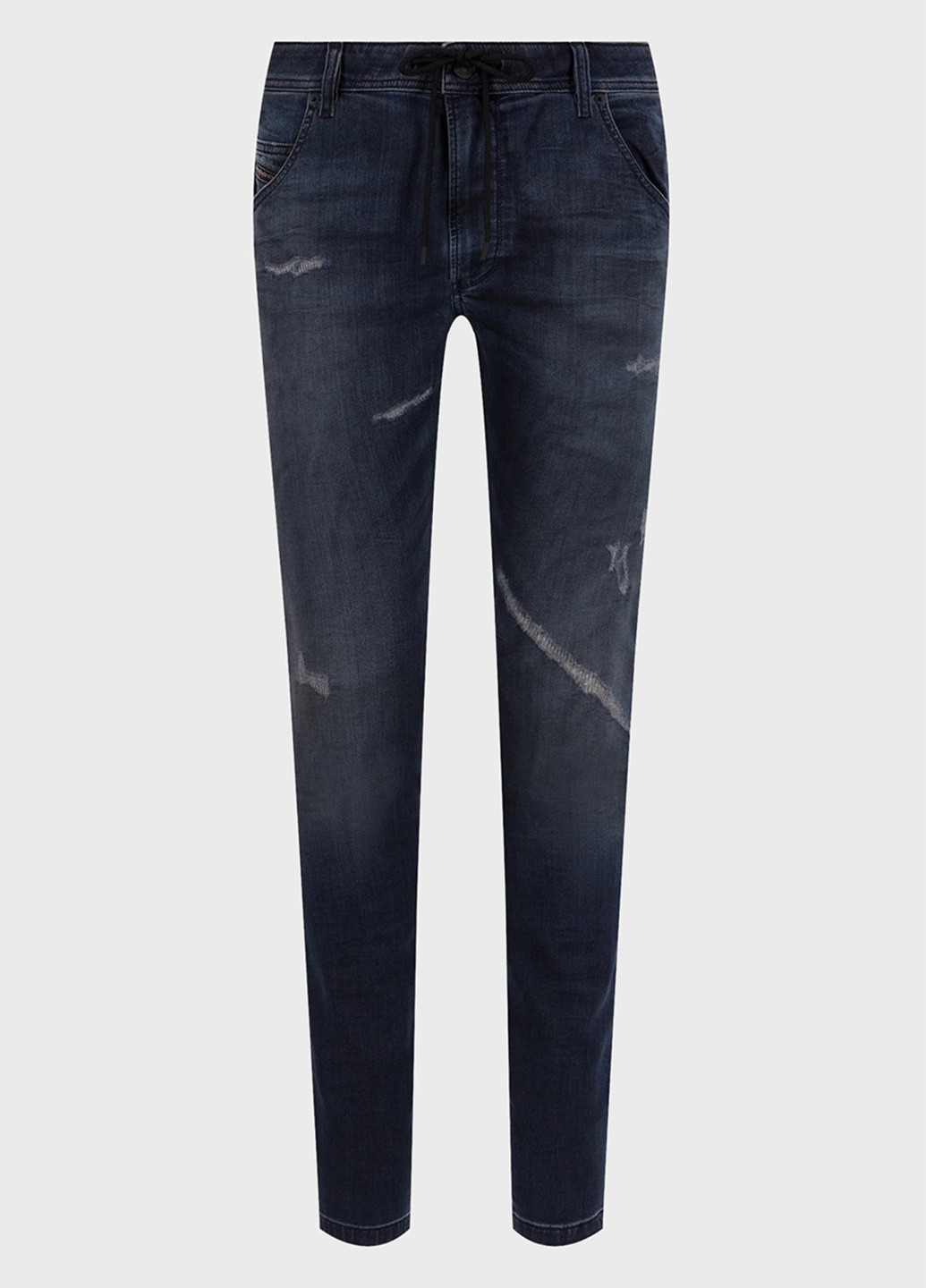 Синие демисезонные скинни джинсы Diesel