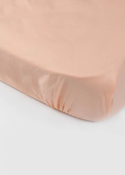 Простирадло на резинках 140х200 см персикове SoundSleep (210193039)