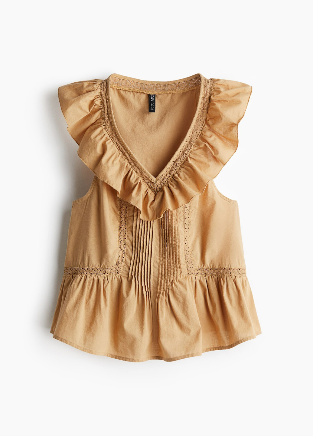 Бежевая блуза H&M