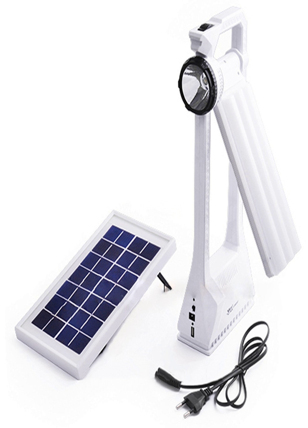 Кемпинговая походная туристическая лампа фонарь Yajia + солнечная батарея панель (42100325) Francesco Marconi (215796322)