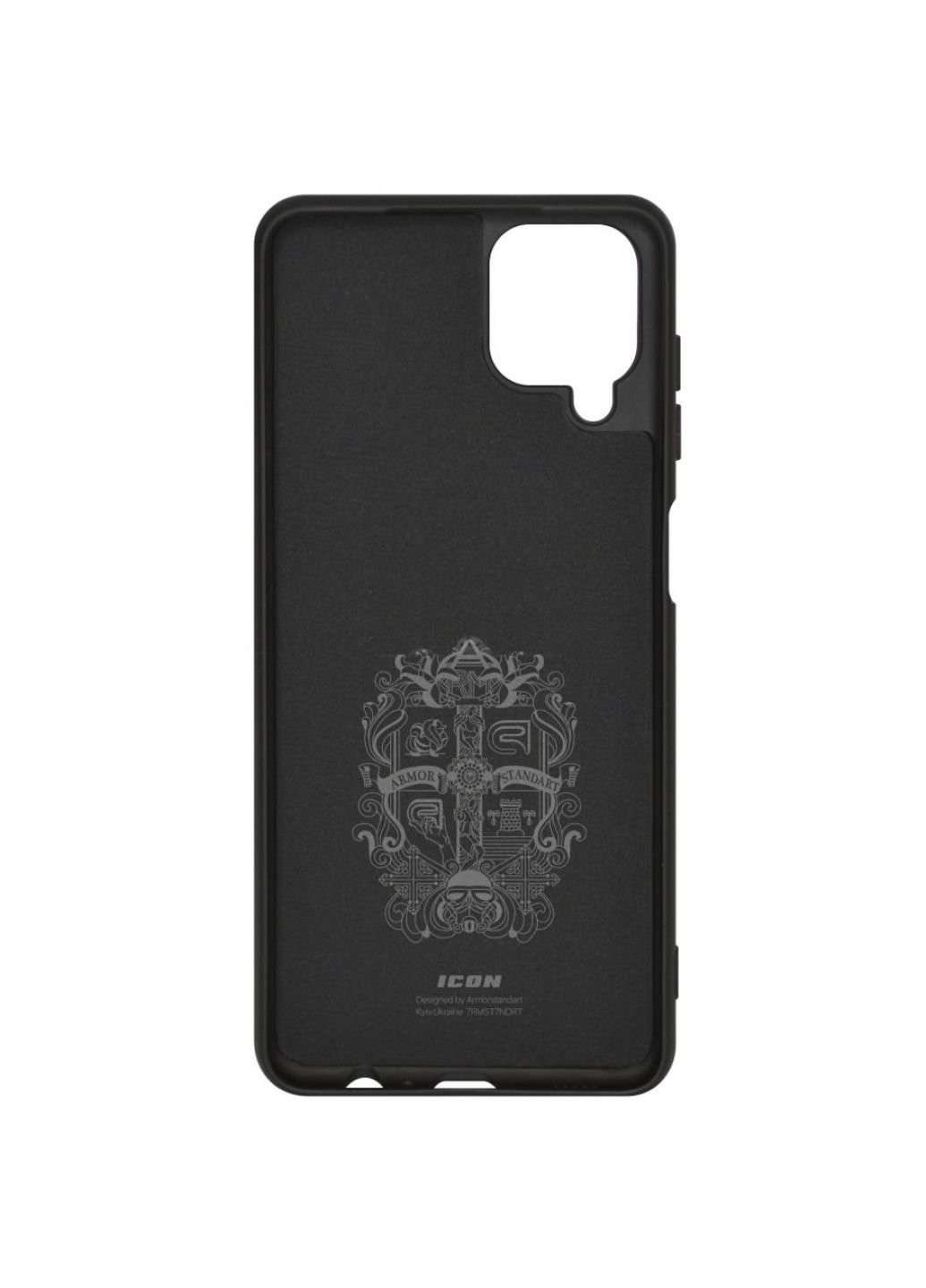 Чехол для мобильного телефона ICON Case for Samsung A12 (A125)/M12 (M125) Black (ARM58225) ArmorStandart (252578383)