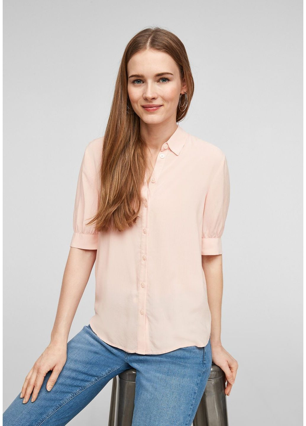 Рожева літня блуза S.Oliver