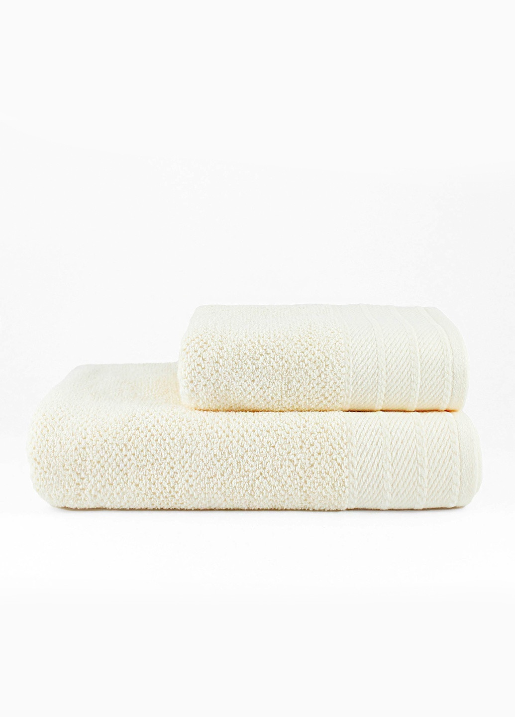 Полотенце махровое Riga, кремовое, размер 70x140 cm Bulgaria-Tex бежевый