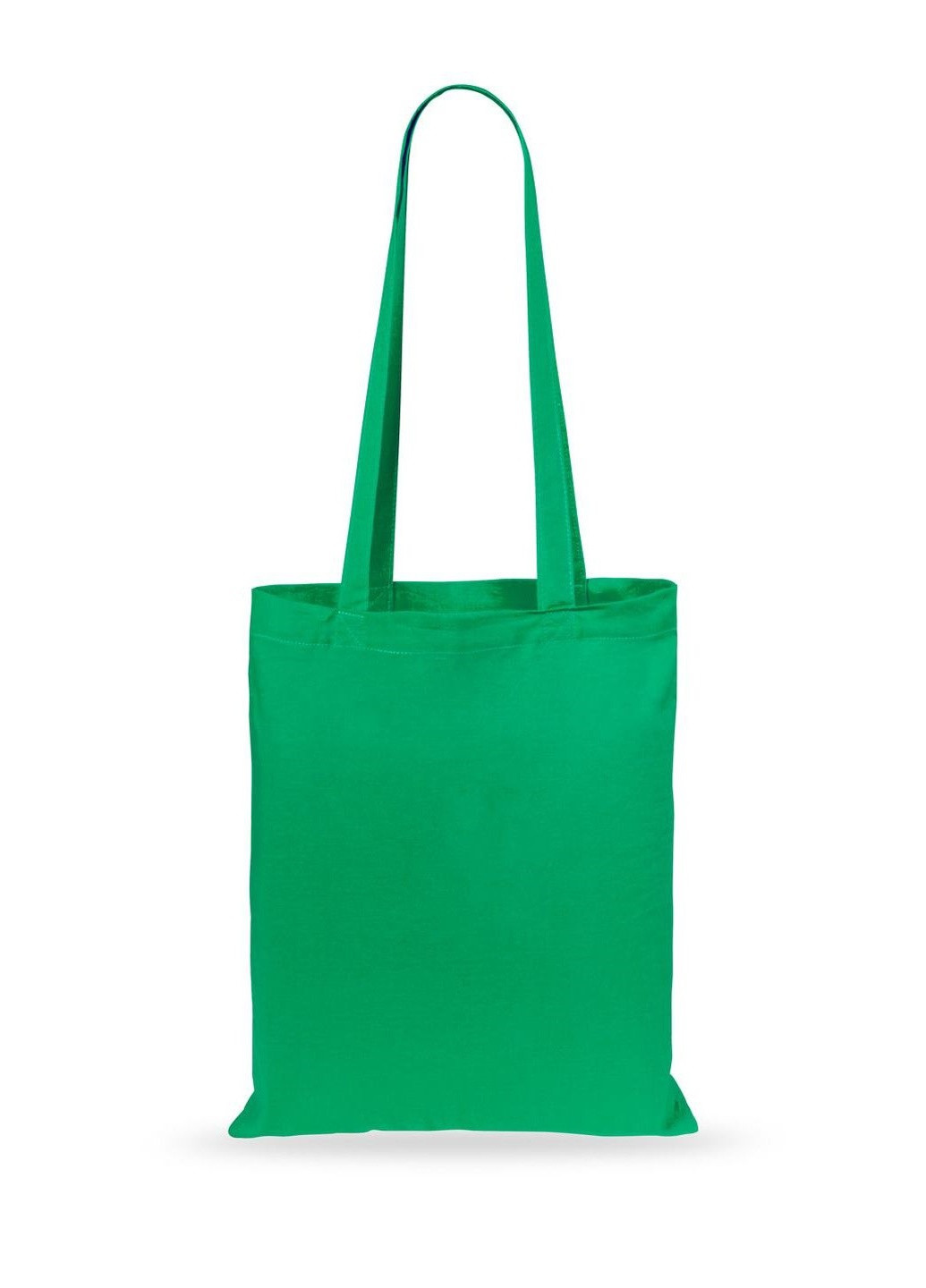 Эко-сумка шоппер из хлопка зелёная Discover shopping (251272367)
