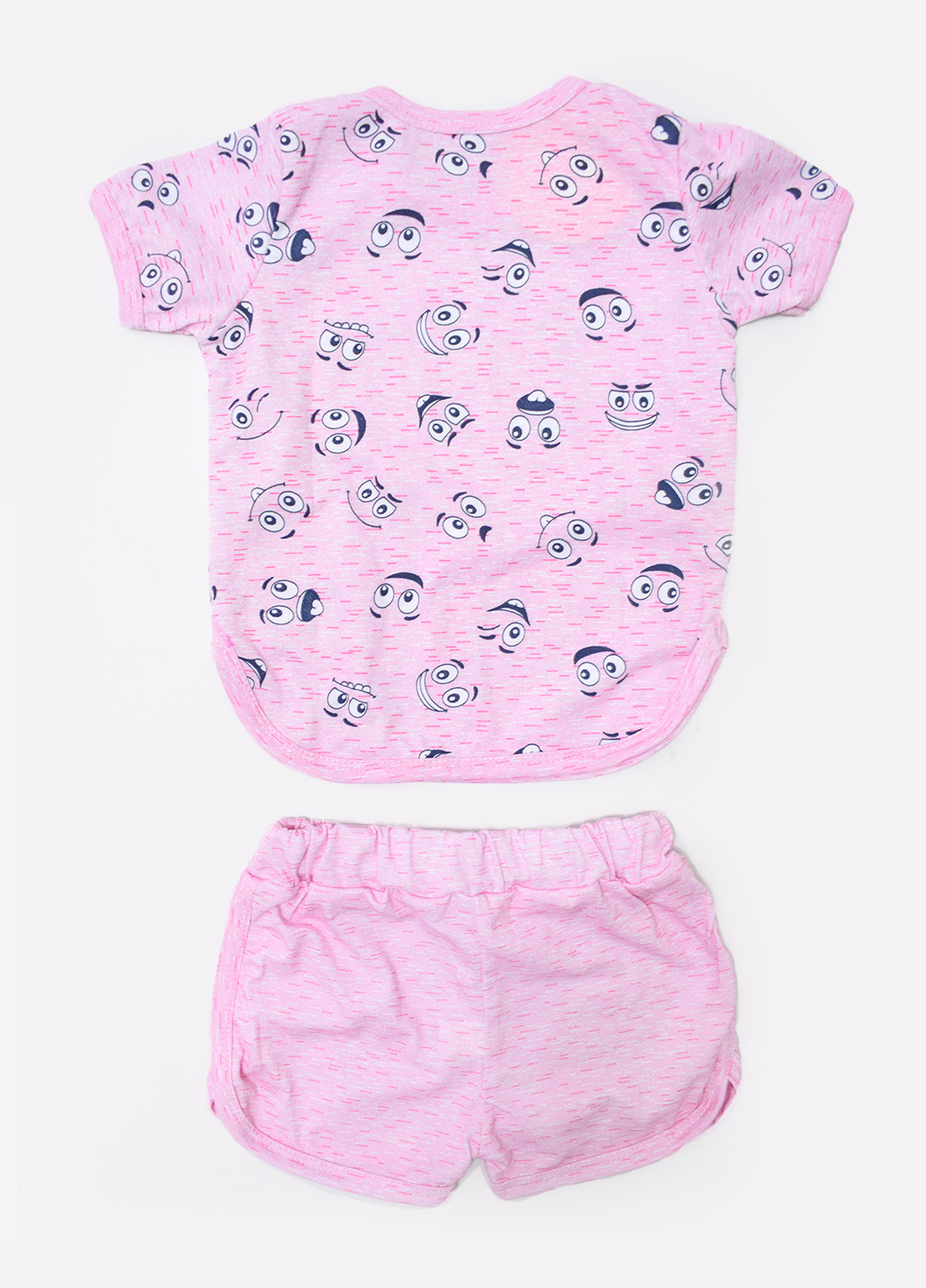Розовая всесезон пижама (футболка, шорты) Витуся