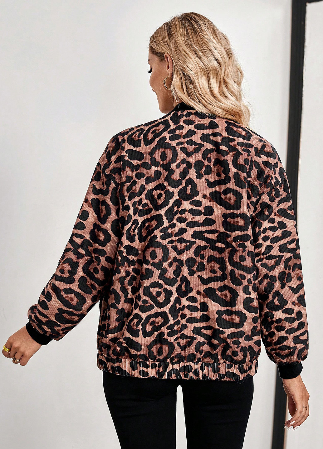 Бомбер SHEIN на кнопках (342719593)