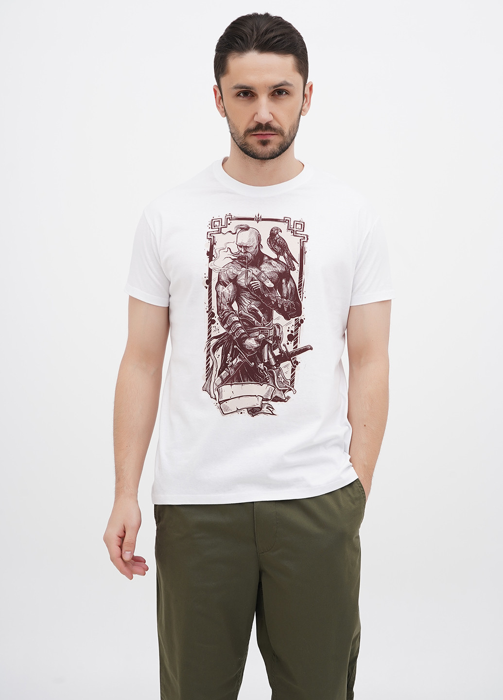 Белая футболка Sol's