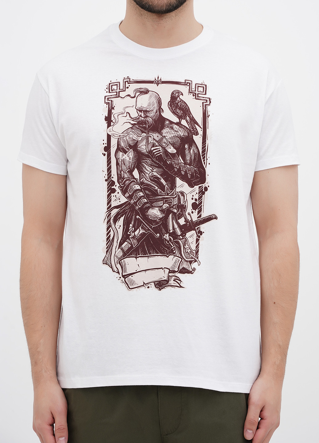 Белая футболка Sol's