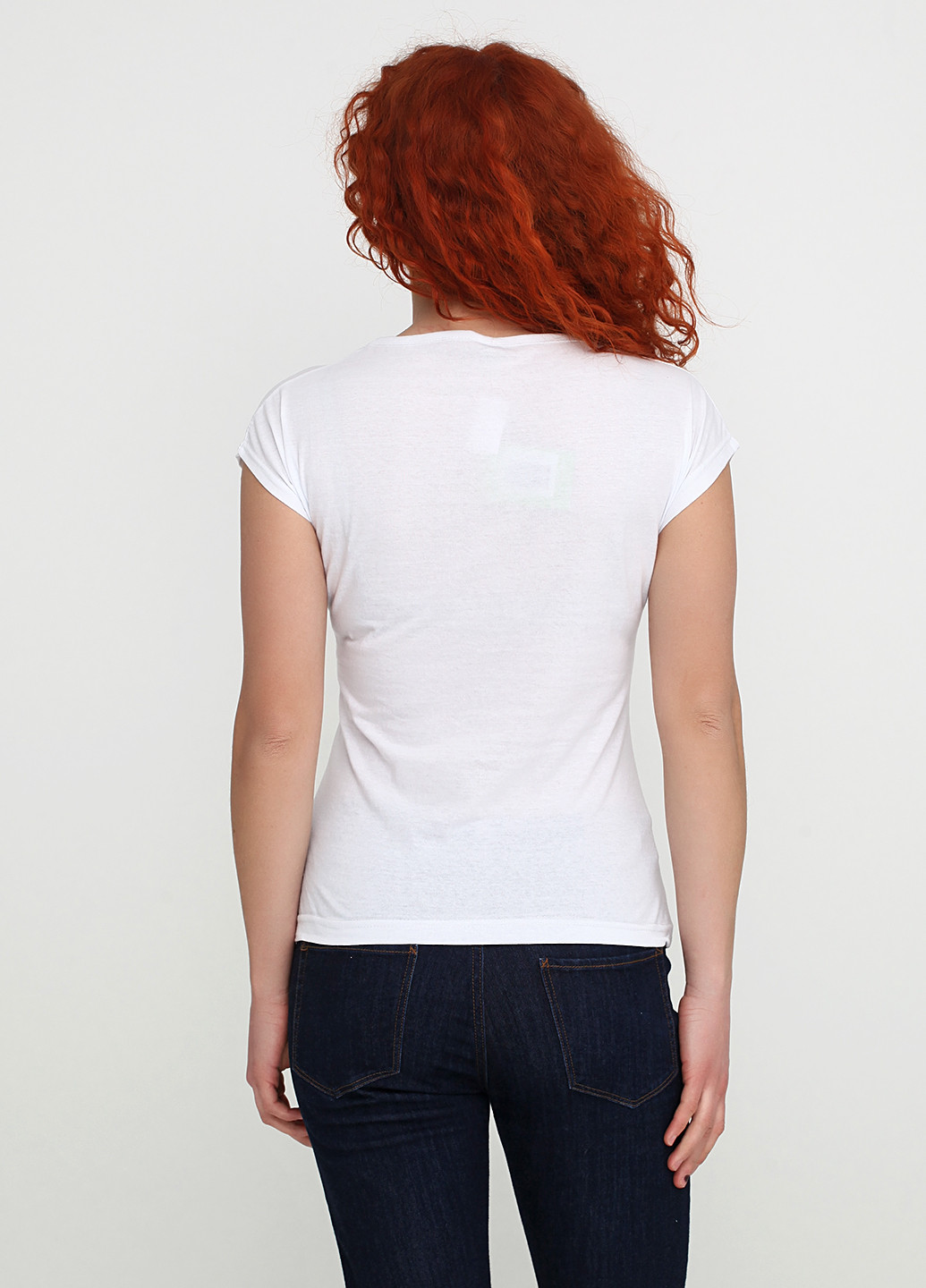 Біла літня футболка Carla Mara