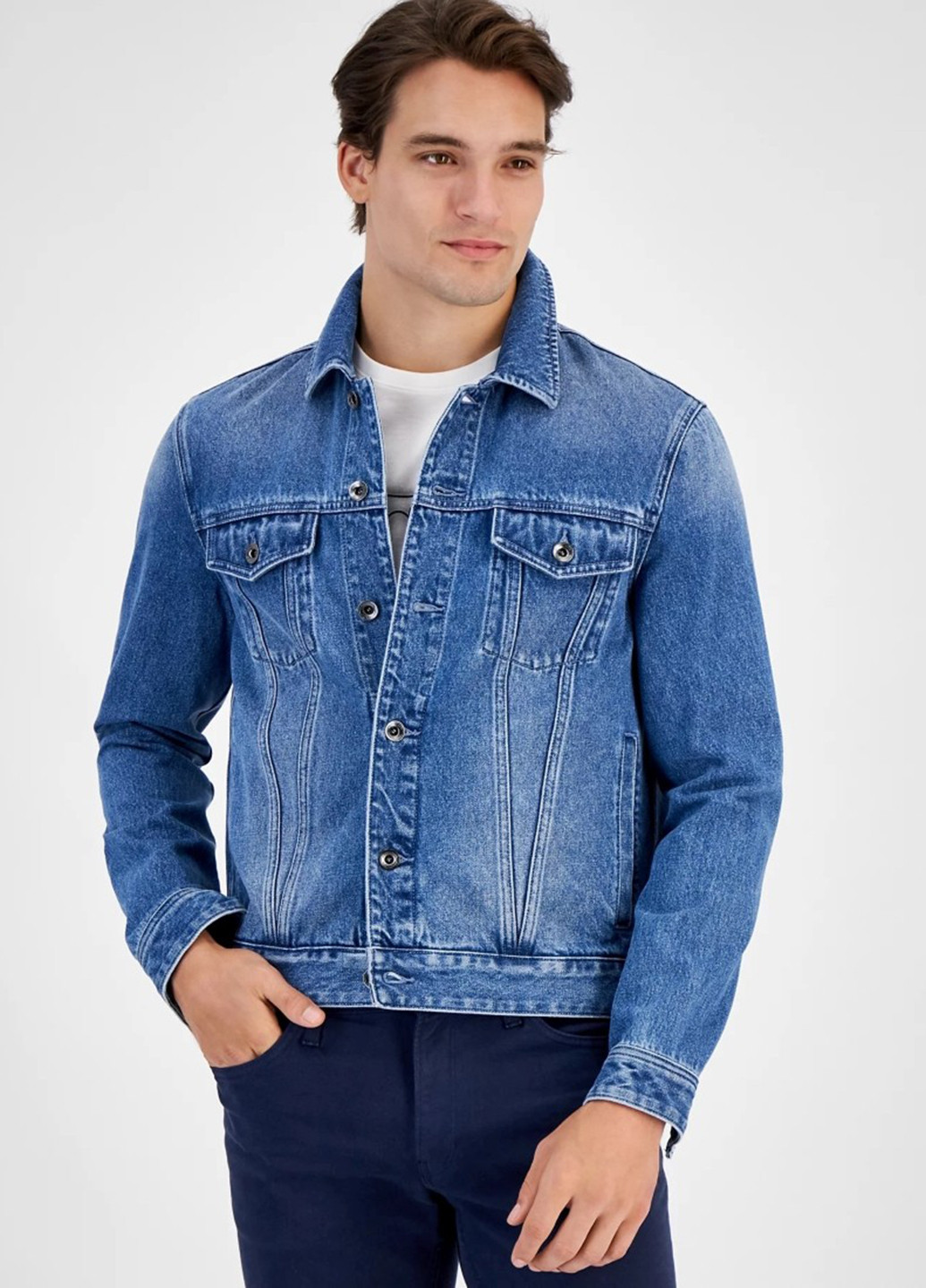 Синя демісезонна куртка Michael Kors