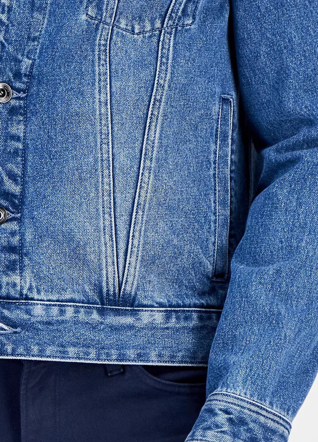 Синя демісезонна куртка Michael Kors