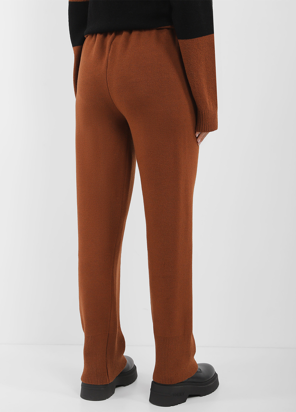 Светло-коричневые кэжуал демисезонные прямые брюки Sewel