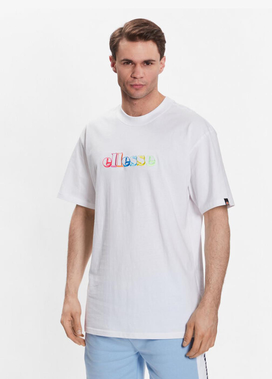 Біла футболка shr17642-908 Ellesse Monda Tee